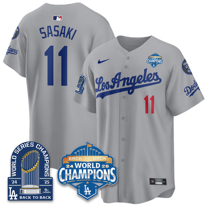 LAD Alternate  Vapor Limited Jersey - 9x Champs - All Stitched-DTD