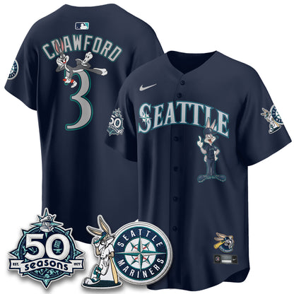 SEA x Bunny Vapor Premier Limited Jersey - Stitched-DTD