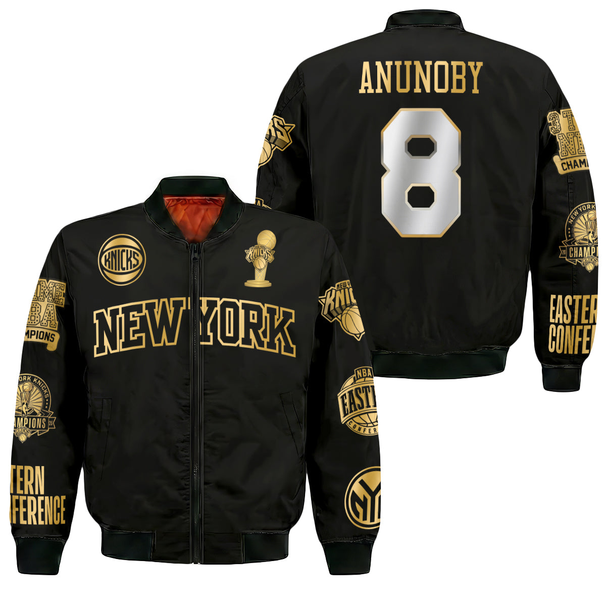 NYK 2026 NBA Finals Champions Limited Edition Bomber Jacket - Printed-DTD