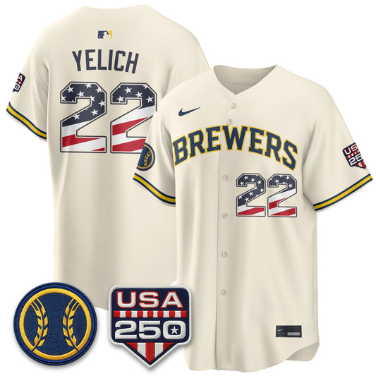 MIL Fourth of July Vapor Limited Jersey - Stitched-DTD