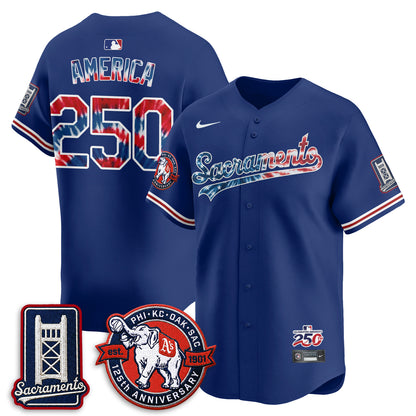 OAK Americana 2026 Vapor Limited Jersey - Stitched-DTD