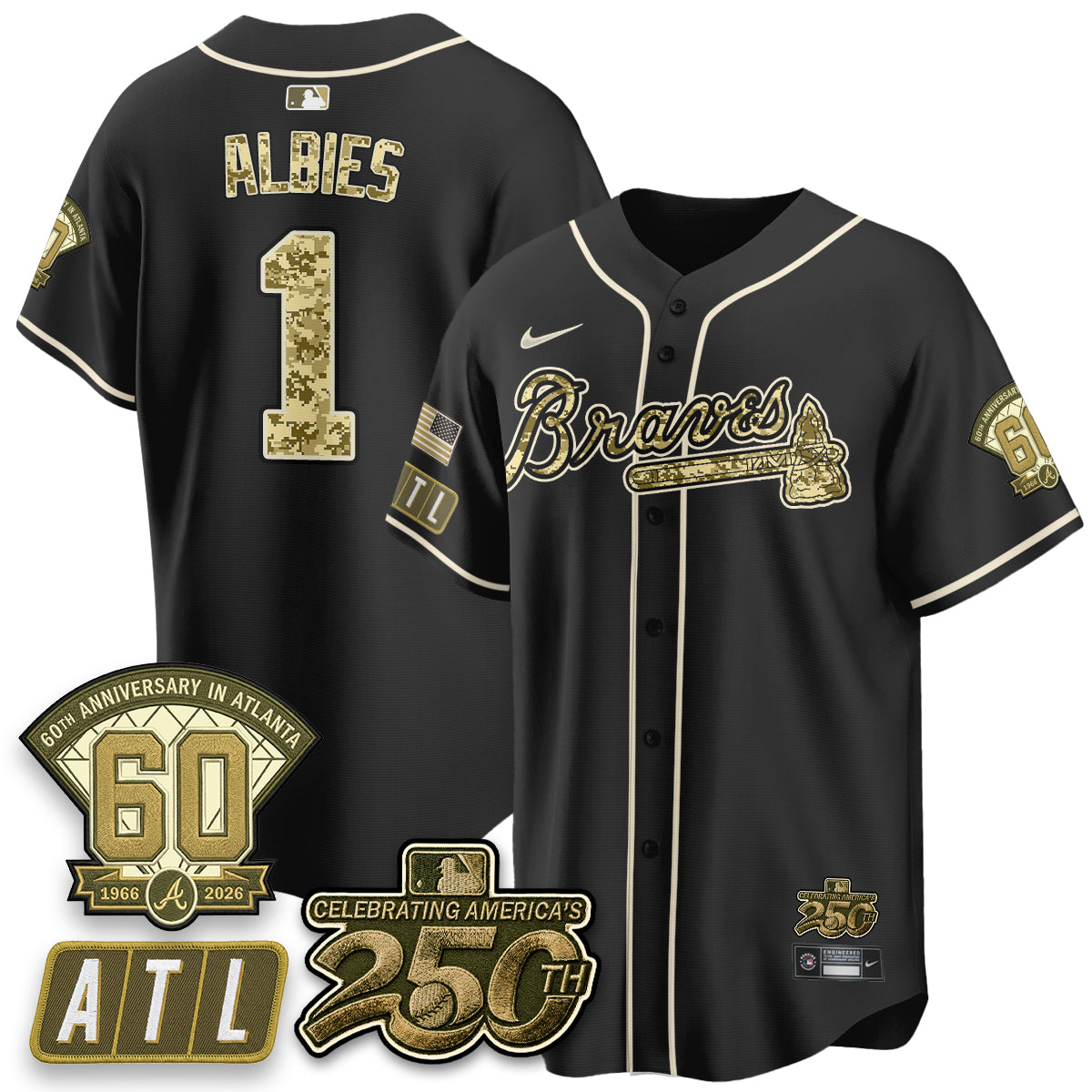 ATL Salute to Service 2026 Vapor Limited Jersey - All Stitched-DTD