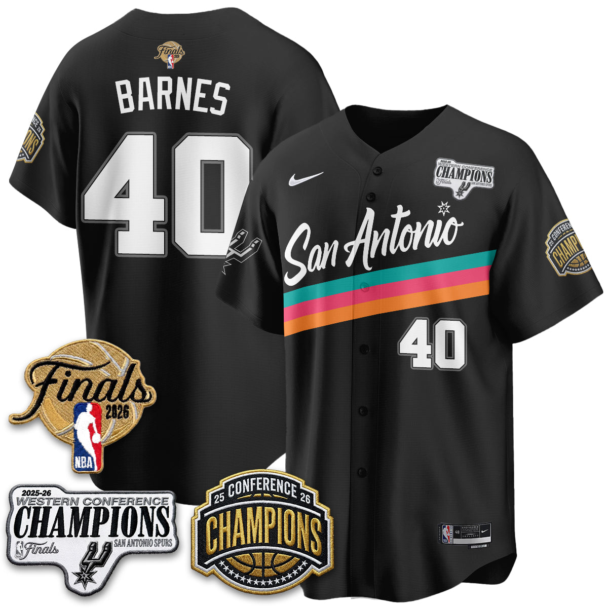 SAS 2026 Basketball Finals Vapor Jersey - Stitched-DTD