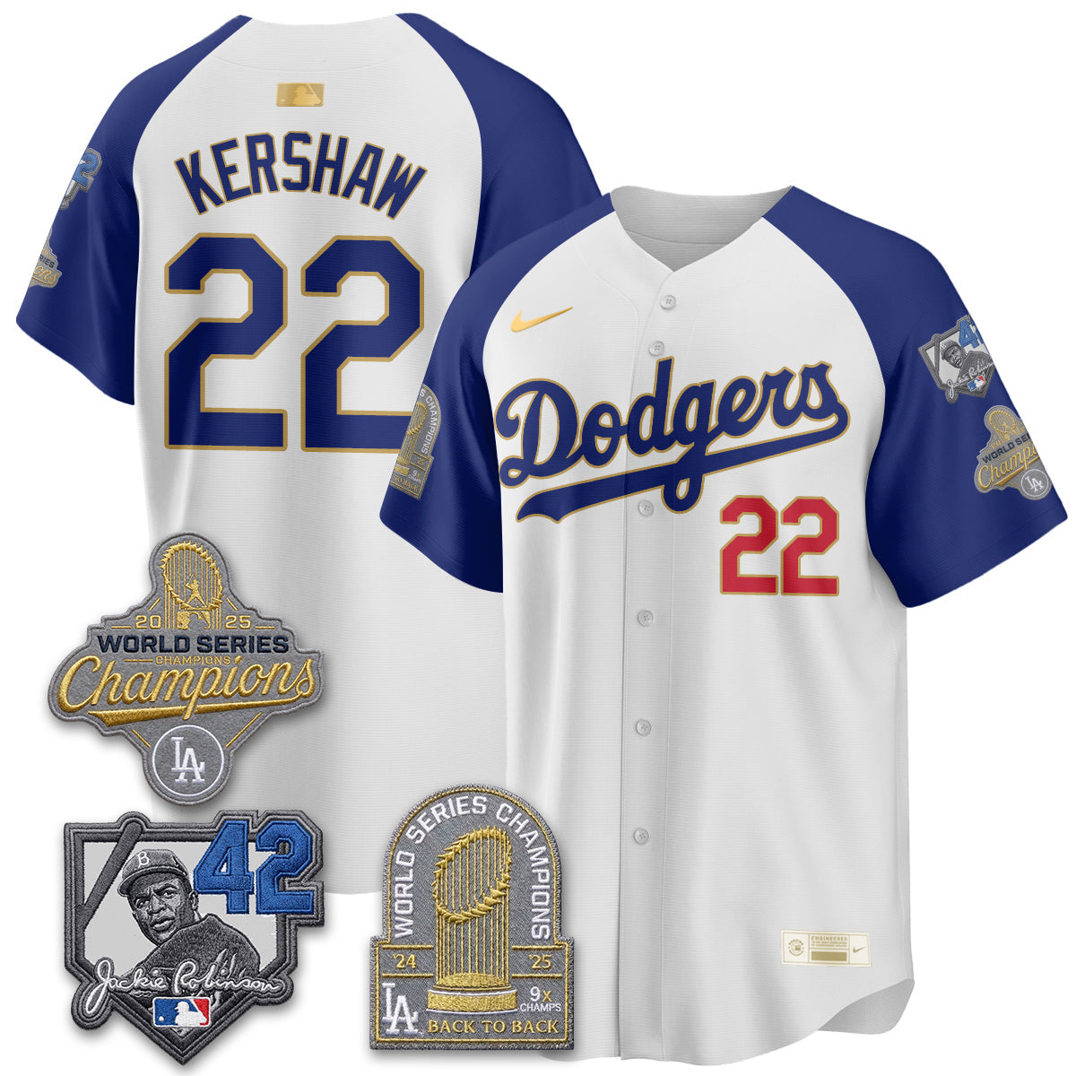 LAD 2026 Jackie Robinson New Era Vapor Limited Jersey - All Stitched-DTD