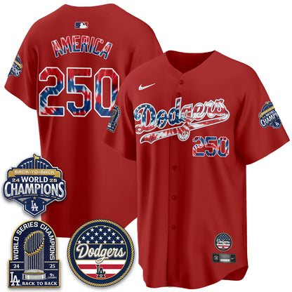 LAD Americana 2026 Vapor Limited Jersey - Stitched-DTD