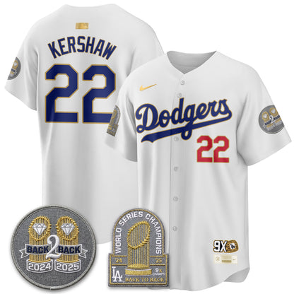 LAD Vapor Limited Jersey - Back to Back Champion - All Stitched-DTD