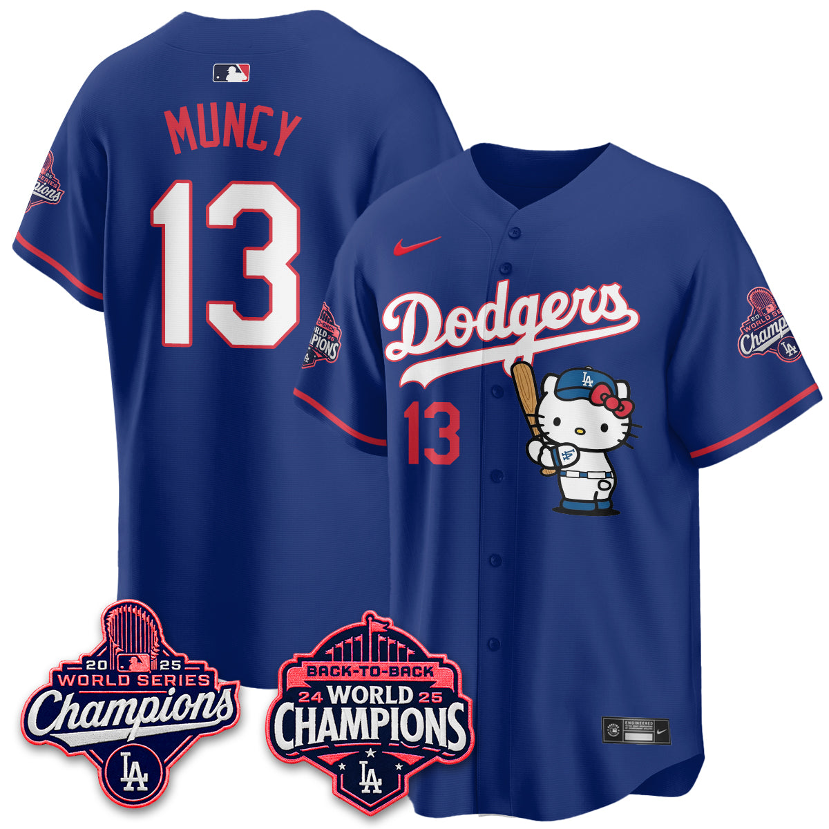 LAD x Hello Kitty Night 2026 Vapor Jersey - All Stitched-DTD