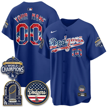 LAD Americana 2026 Vapor Limited Custom Jersey - Stitched-DTD