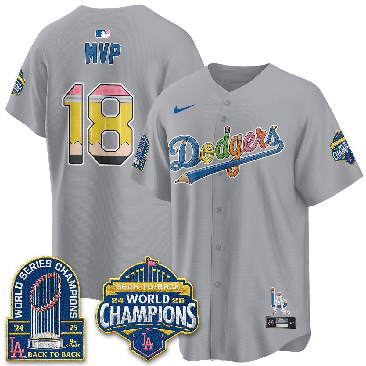 LAD x Back to School Style Vapor Jersey - Stitched-DTD