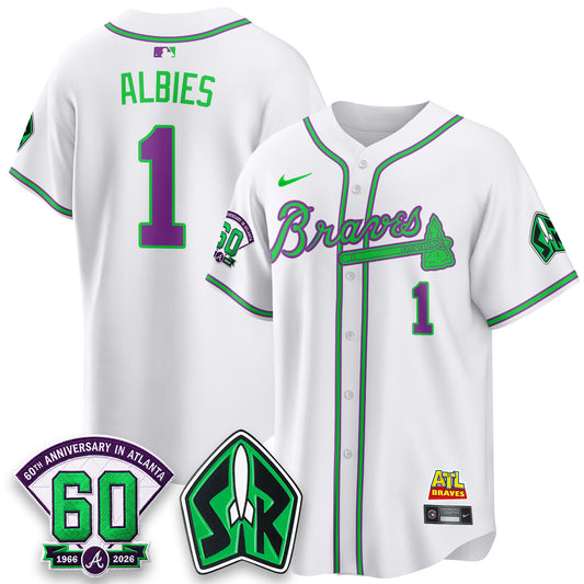ATL 60th Anniversary Space Ranger Edition Vapor Limited Jersey - All Stitched-DTD
