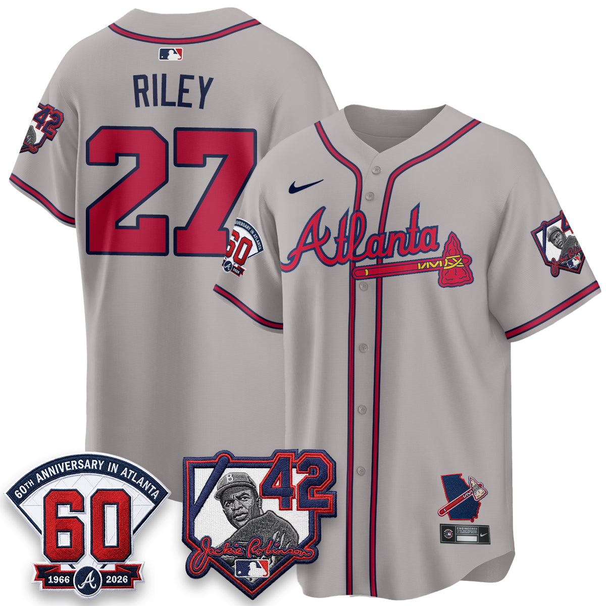 ATL 2026 Jackie Robinson Day Vapor Limited Jersey - All Stitched-DTD