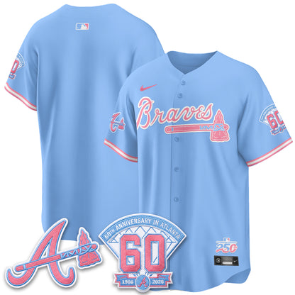 ATL x Bubblegum Vapor Jersey - Stitched-DTD