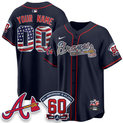 ATL 2026 Independence Day USA Vapor Limited Custom Jersey - Stitched-DTD