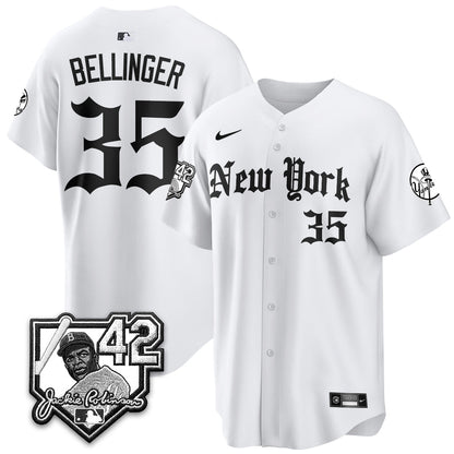 NYY 2026 Jackie Robinson Day Gothic Vapor Limited Jersey - All Stitched-DTD