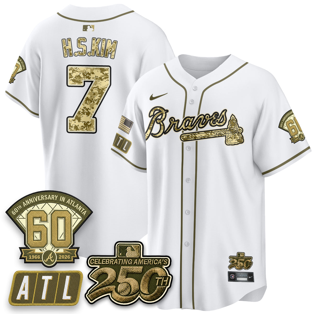 ATL Salute to Service 2026 Vapor Limited Jersey - All Stitched-DTD