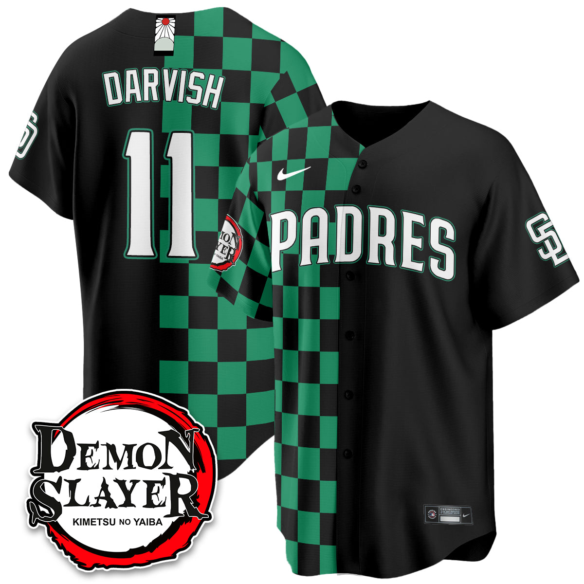 SD Demon Slayer Vapor Limited Jersey - Stitched-DTD