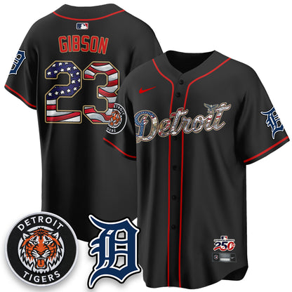 DET 2026 Independence Day USA Vapor Limited Jersey - Stitched-DTD