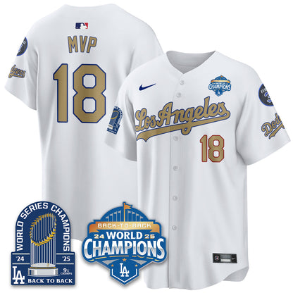 LAD Alternate  Vapor Limited Jersey - 9x Champs - All Stitched-DTD