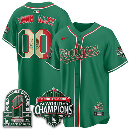 LAD x Mexico Style Vapor Custom Jersey - Stitched-DTD