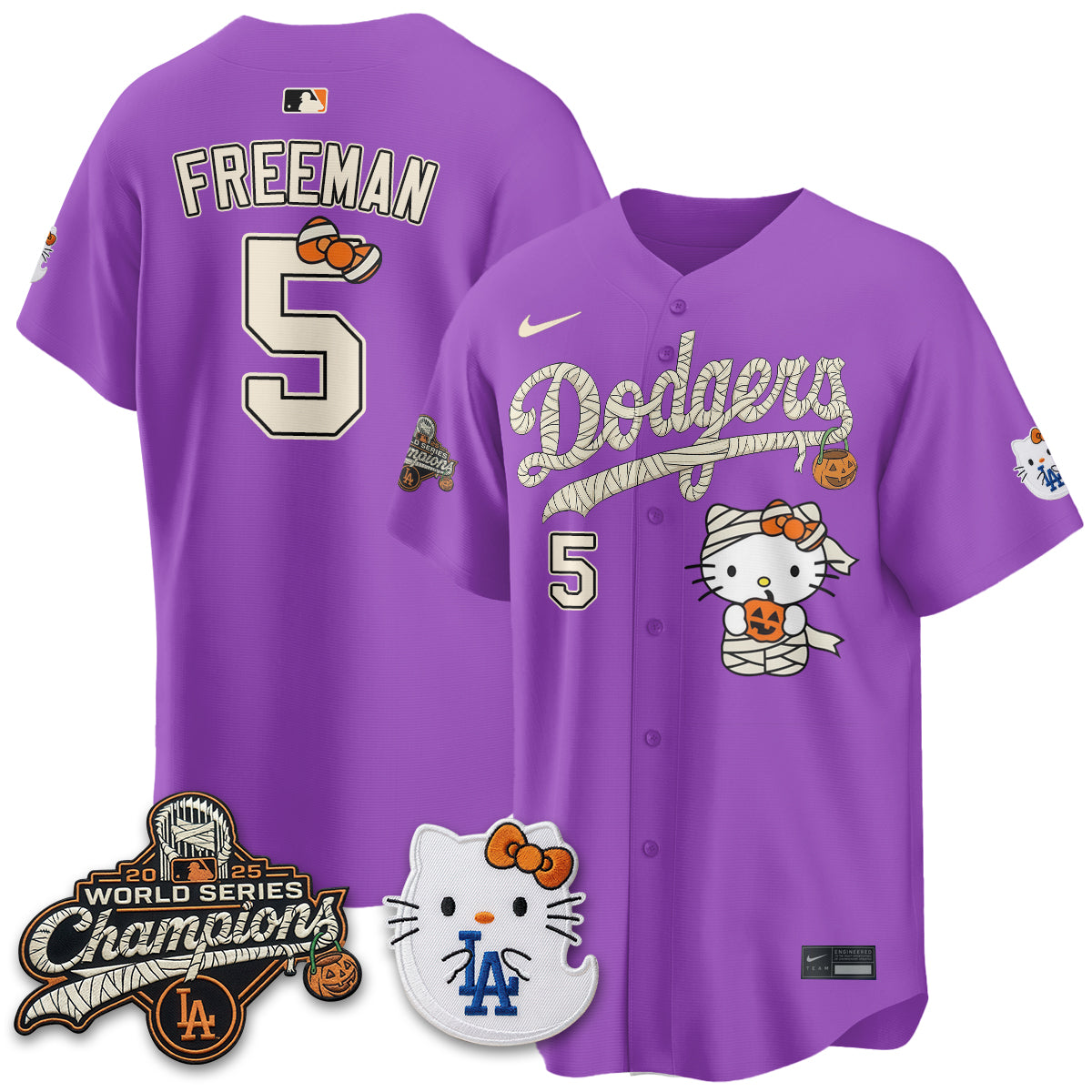 LAD Halloween 2026 Vapor Jersey V2- Stitched-DTD