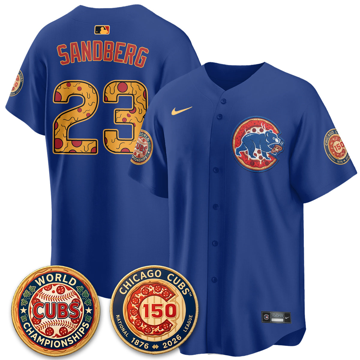 CHC Deep Dish Pizza Vapor Limited Jersey - Stitched-DTD