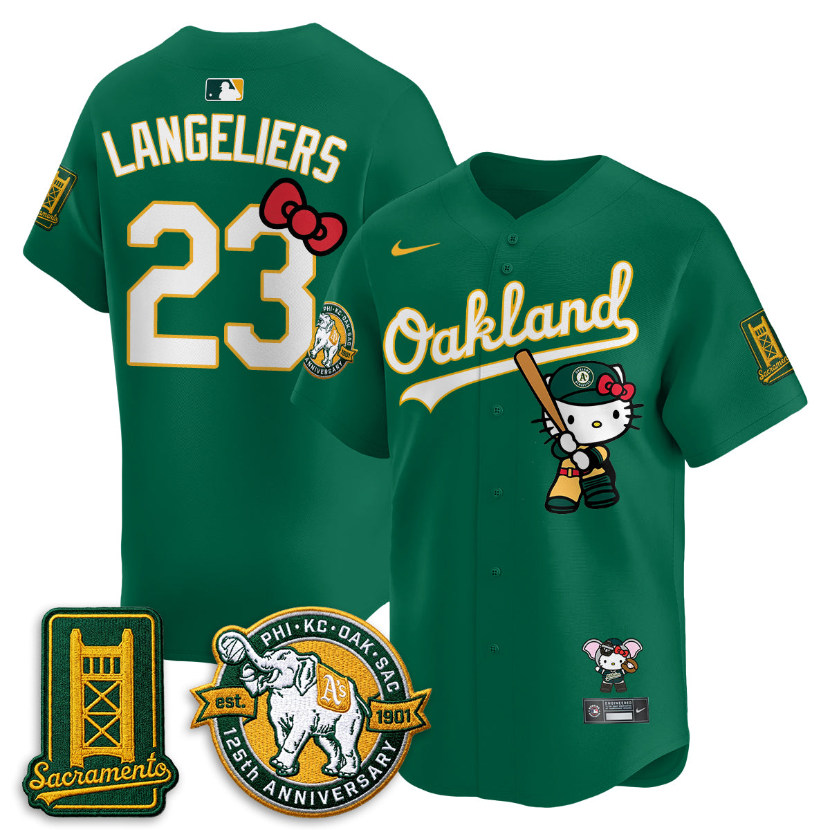 OAK x Meow KT 2026 Vapor Limited Jersey - Stitched-DTD