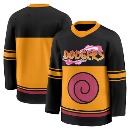 LAD Naruto Edition Vapor Hockey Jersey - Stitched-DTD