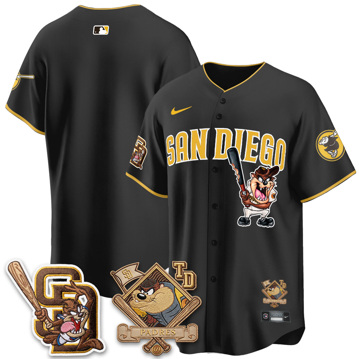 SD x Cat 2026 Vapor Limited Jersey - Stitched-DTD