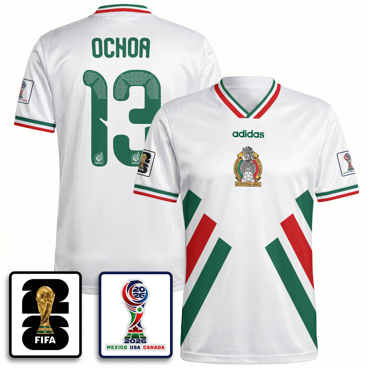 Mexico WC 2026 Fan Gear Version Jersey - Printed-DTD