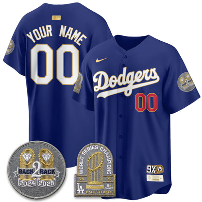 LAD Vapor Limited Jersey - Back to Back Champion - All Stitched-DTD