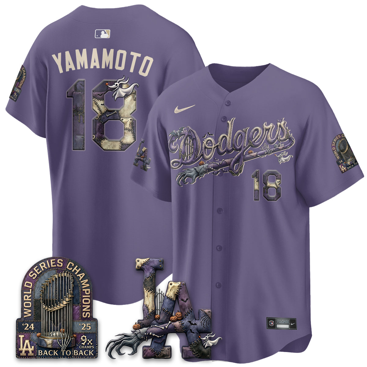LAD Nightmare Edition Vapor Jersey - Printed-DTD