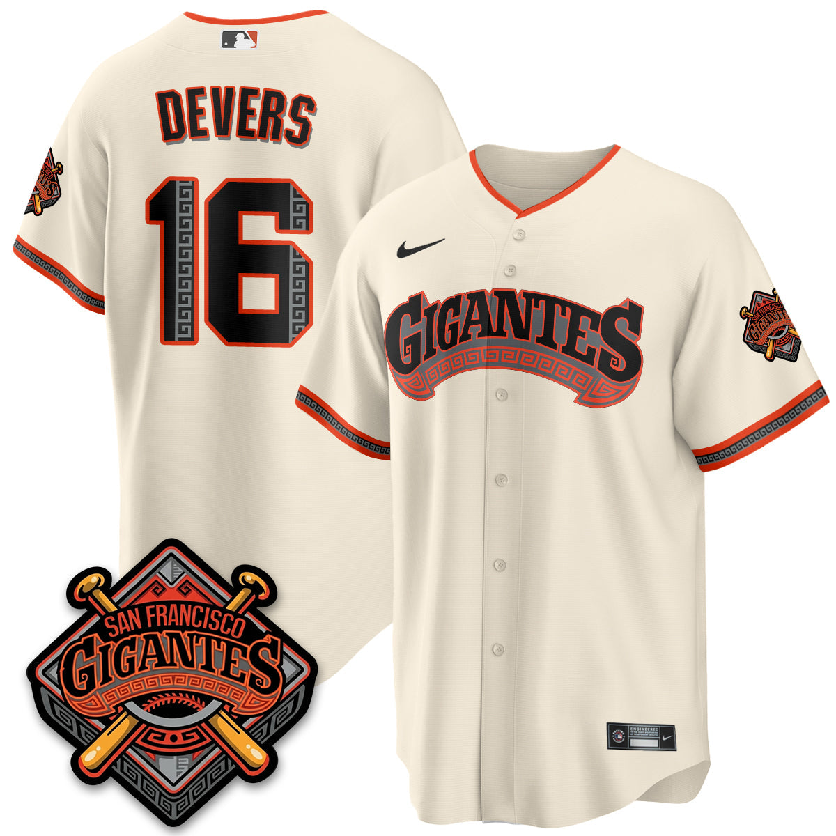 SF GIGANTES Vapor Limited Jersey - All Stitched-DTD