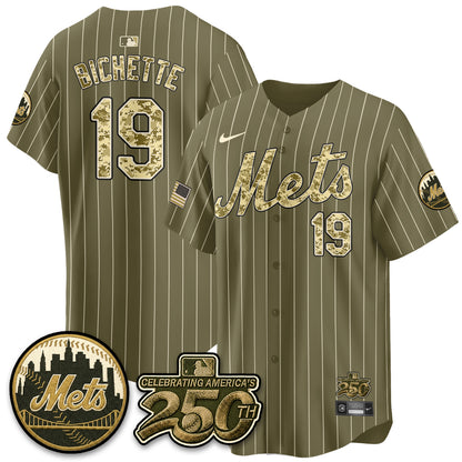 NYM Armed Forces Day Vapor Premier Limited Jersey - All Stitched V2-DTD