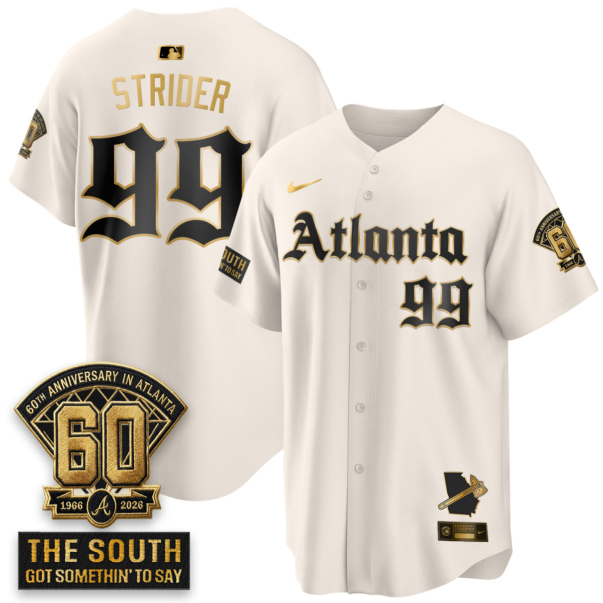 ATL 2026 Gothic Edition Vapor Limited Jersey - All Stitched V2-DTD