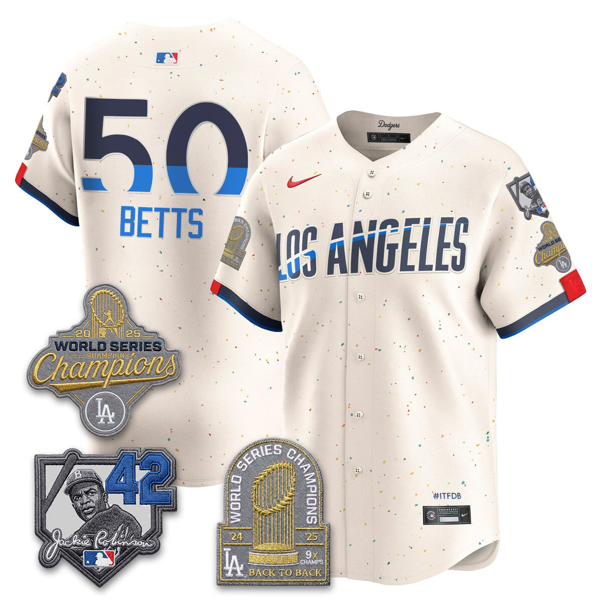 LAD 2026 Jackie Robinson New Era Vapor Limited Jersey - All Stitched-DTD