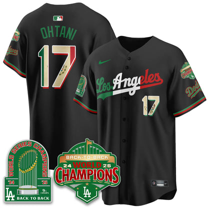 LAD Mexico Vapor Limited Jersey - 9x & B2B Champs - All Stitched-DTD