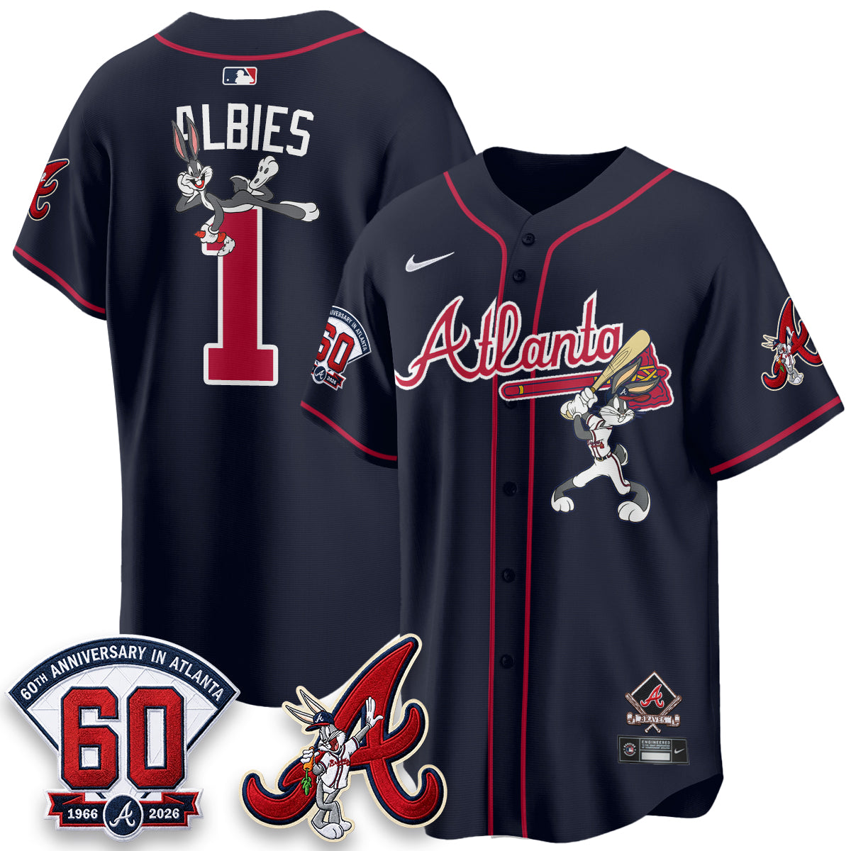 ATL x Bunny Vapor Premier Limited Jersey - Stitched-DTD