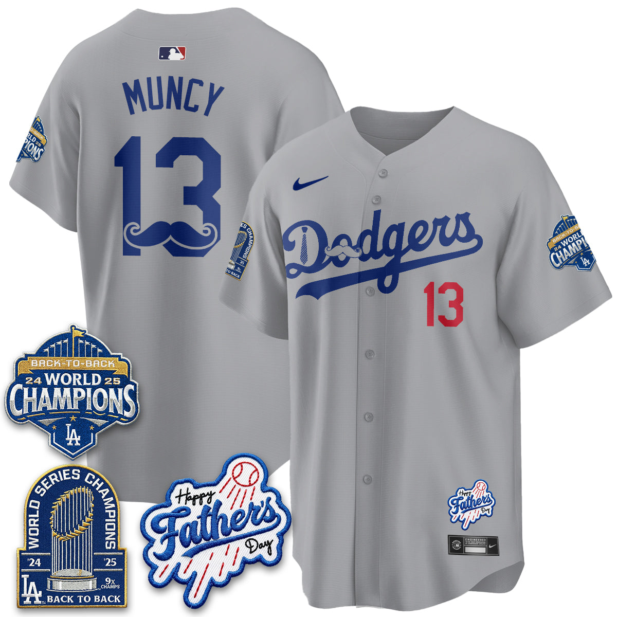 LAD Happy Father's Day 2026 Jersey - Stitched-DTD