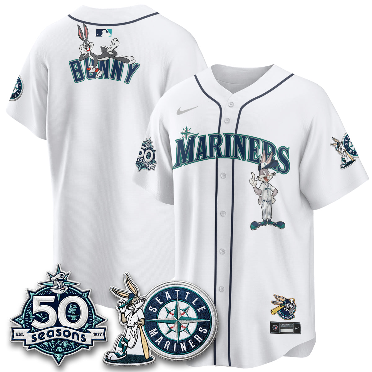 SEA x Bunny Vapor Premier Limited Jersey - Stitched-DTD
