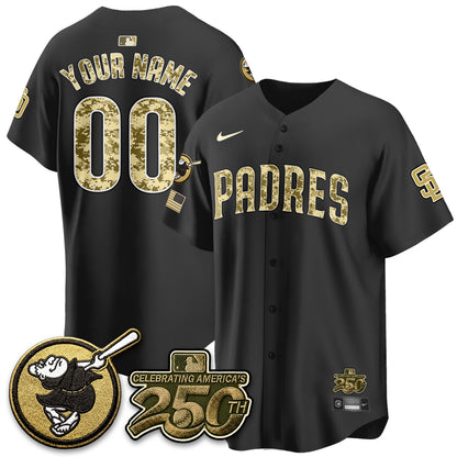 SD 2026 Armed Forces Day Custom Jersey - All Stitched V2-DTD