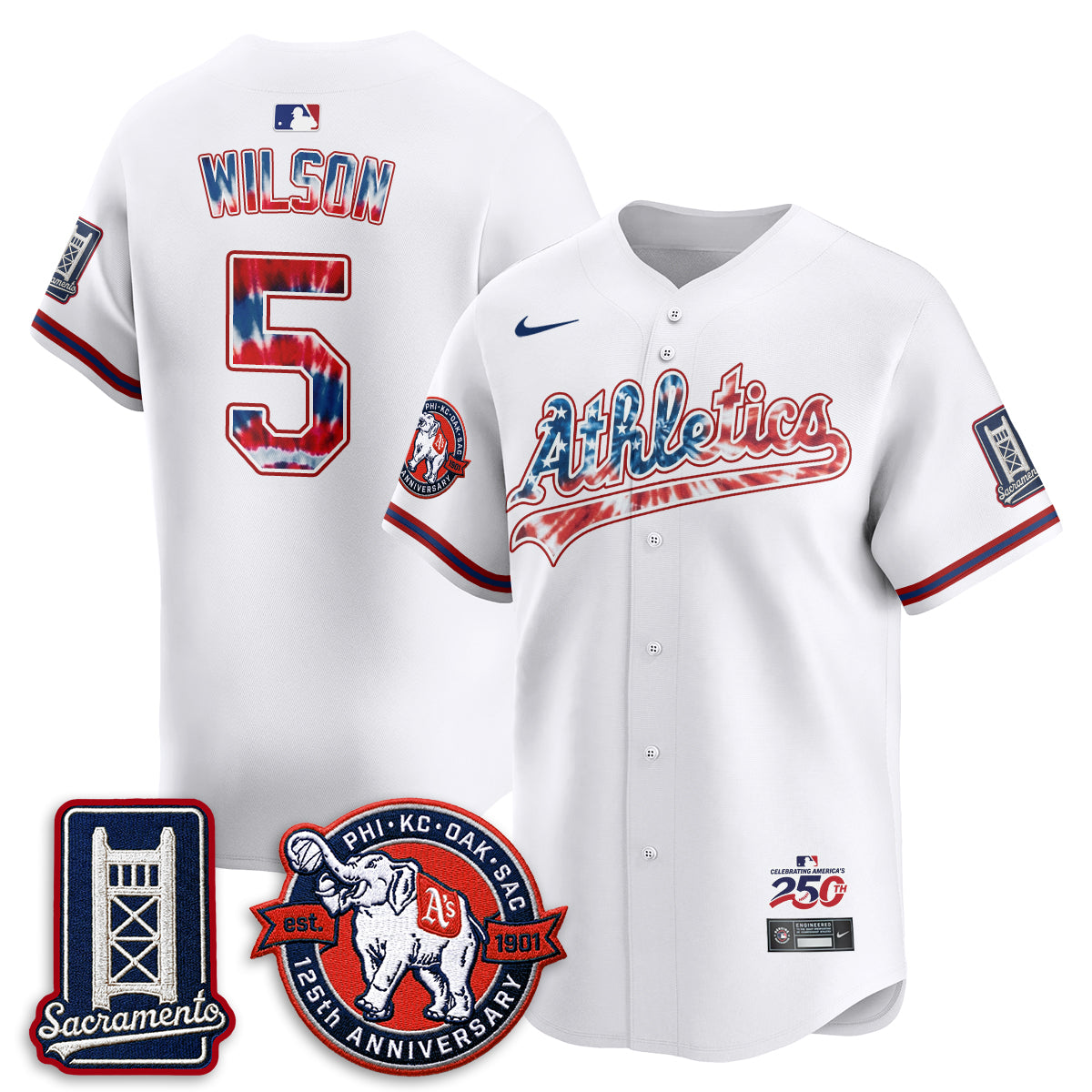 OAK Americana 2026 Vapor Limited Jersey - Stitched-DTD