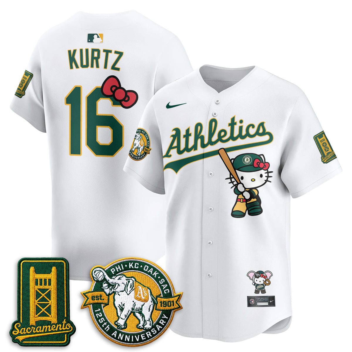 OAK x Meow KT 2026 Vapor Limited Jersey - Stitched-DTD