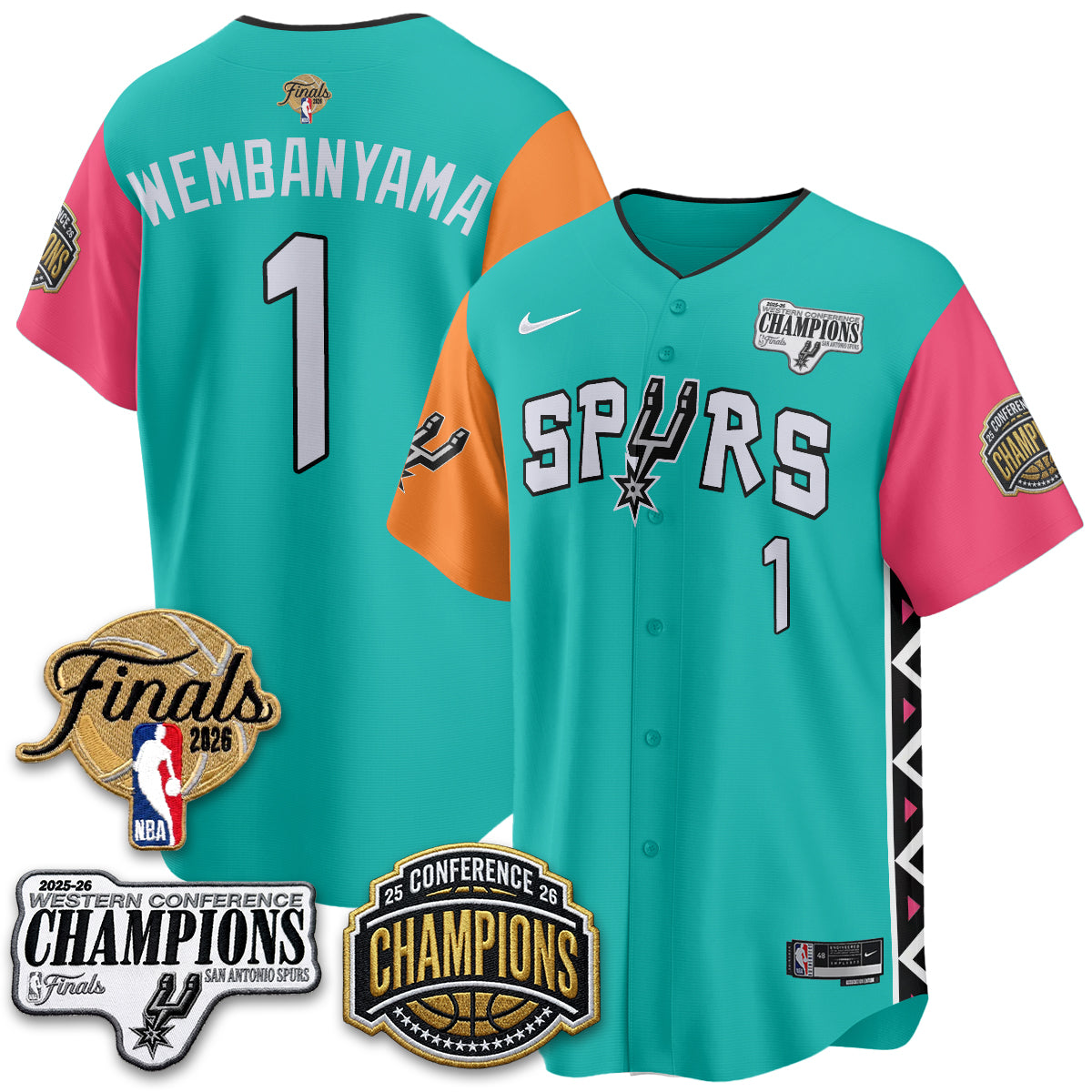 SAS 2026 Basketball Finals Vapor Jersey - Stitched-DTD