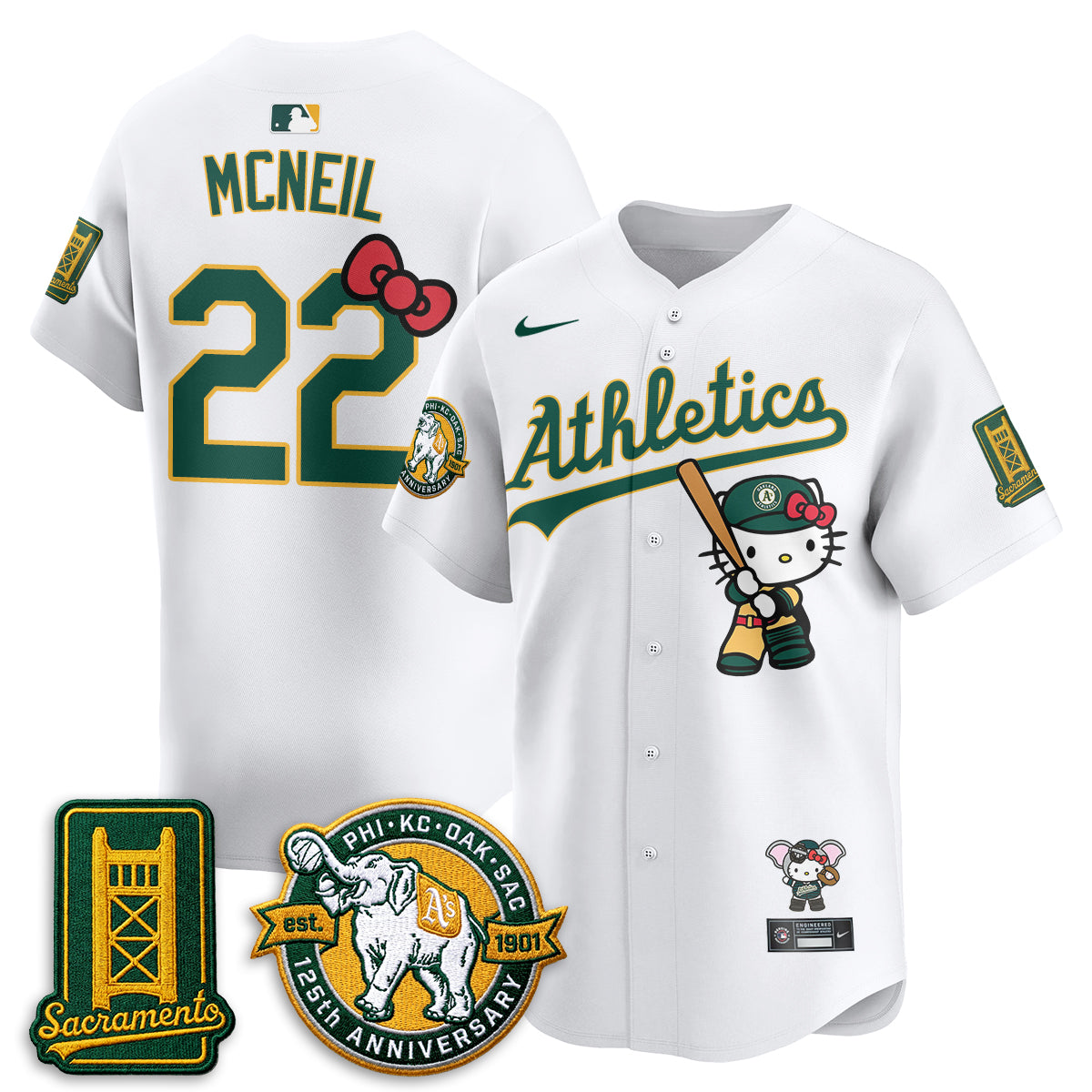 OAK x Meow KT 2026 Vapor Limited Jersey - Stitched-DTD