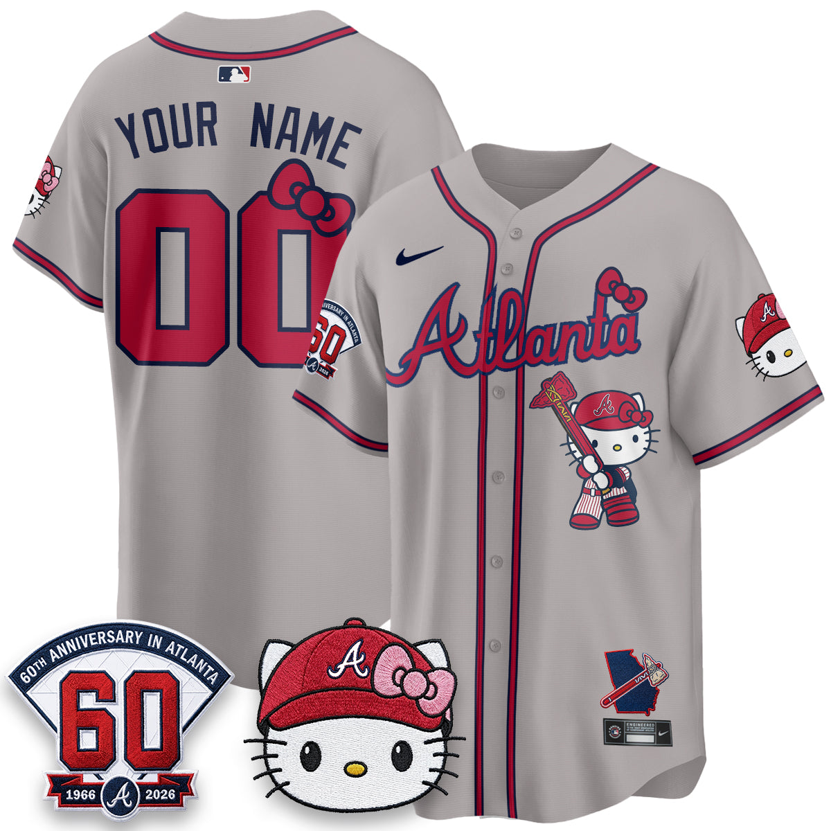ATL x Meow KT 2026 Vapor Limited Custom Jersey - All Stitched-DTD