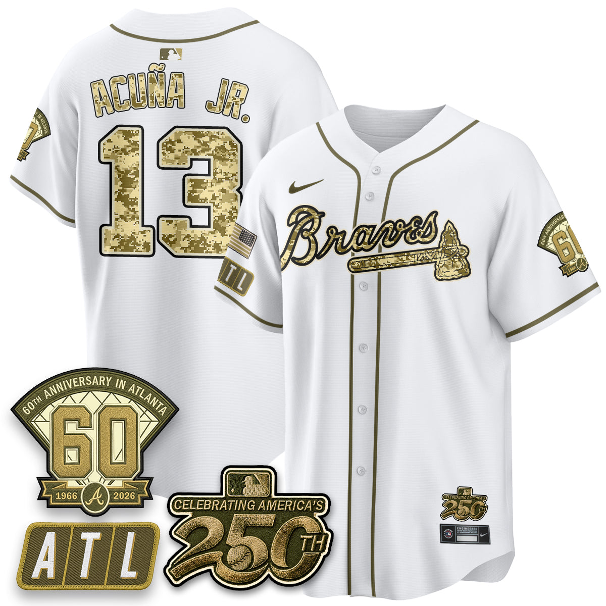 ATL Salute to Service 2026 Vapor Limited Jersey - All Stitched-DTD
