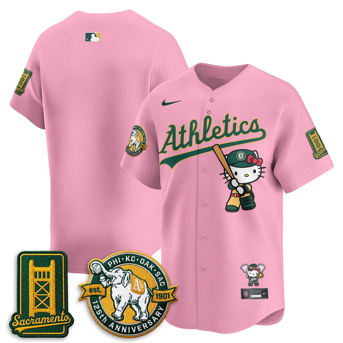 OAK x Meow KT 2026 Vapor Limited Jersey - Stitched-DTD