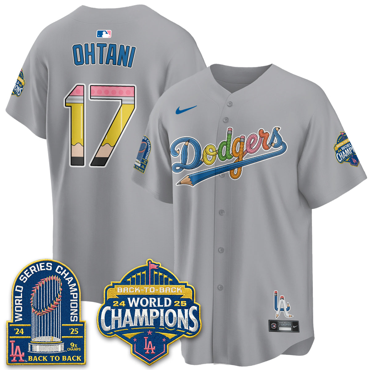 LAD x Back to School Style Vapor Jersey - Stitched-DTD