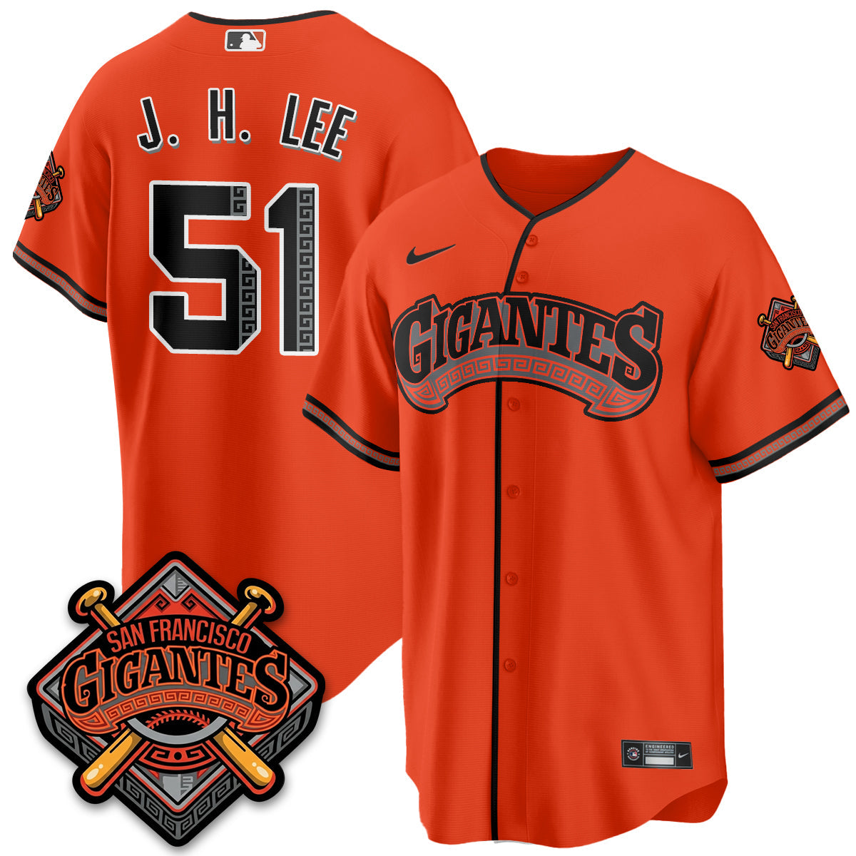 SF GIGANTES Vapor Limited Jersey - All Stitched-DTD