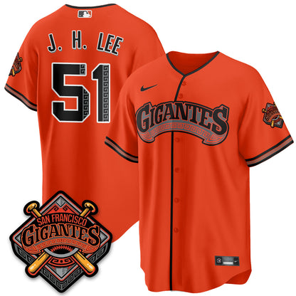 SF GIGANTES Vapor Limited Jersey - All Stitched-DTD